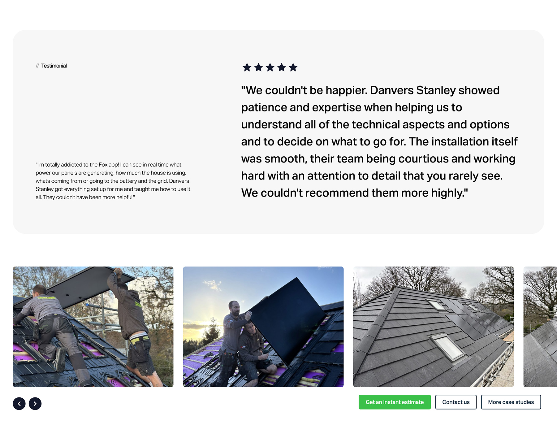 Solar Panels Website Design Dorset